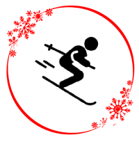 icône skieur